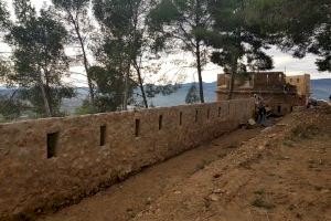 Conselleria de Cultura muestra su beneplácito por el desarrollo de las obras del Cerro de la Estrella de Segorbe