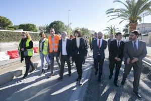 Gandia estrenarà enguany el seu nou bulevard enjardinat en la carretera de la platja