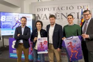 La Diputació presenta una 10K Fem consolidada com a referent de l'esport femení a València