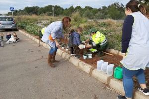 Les escoletes de Benicàssim celebren la Setmana de la Pau i l'Arbre