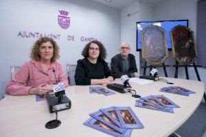 Gandia recupera dos quadres del XVIII de Josep Camarón i Bononat