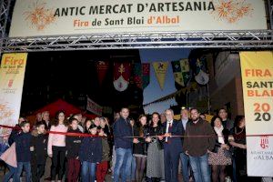 Albal inaugura la XVIII Feria de Sant Blai