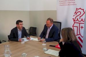 La Generalitat y el Ayuntamiento de Ontinyent estudian medidas de urgencia para la renovación urbana de la Canterería