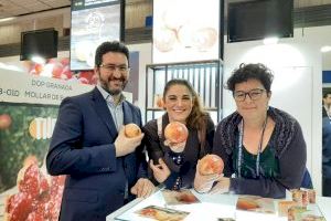 Mollà visita la fira de referència del sector hortofructícola Fruit Logística i destaca la seua importància per a consolidar i obrir nous mercats