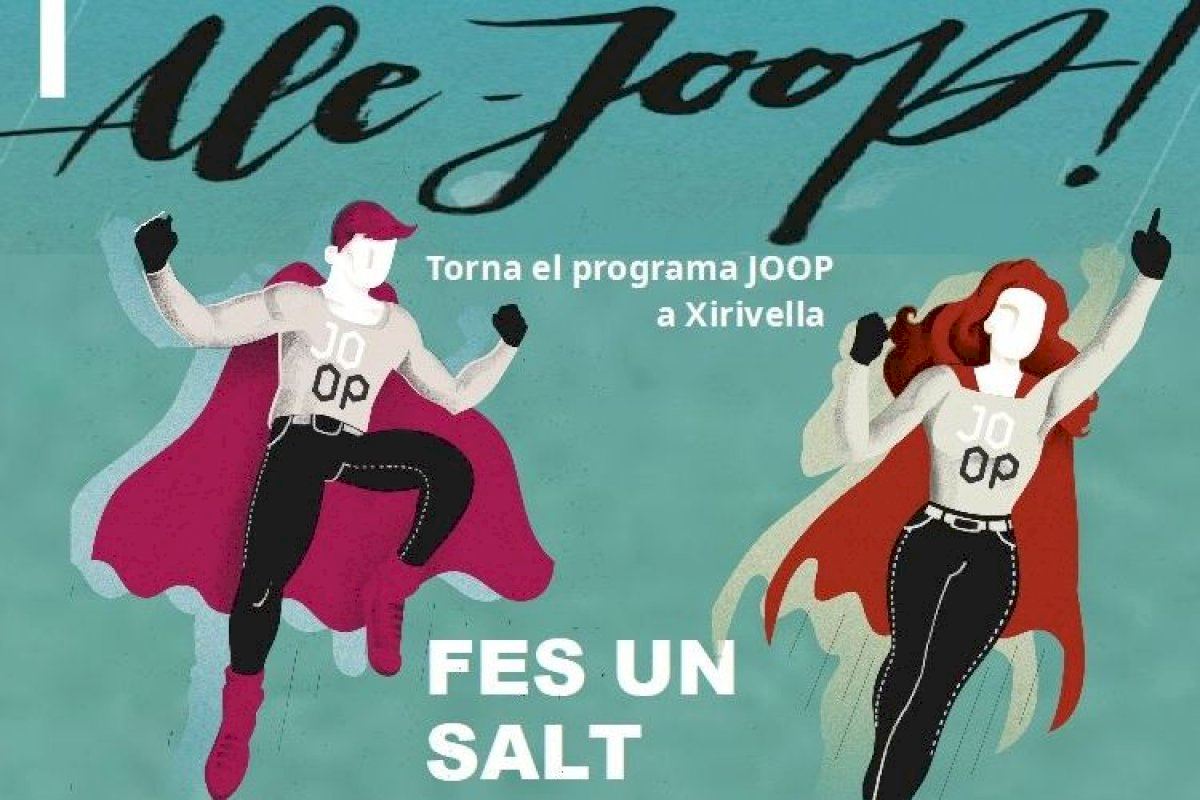 Xirivella abre el proceso de selección de jóvenes para el programa JOOP 2020