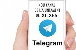 Xilxes pone en marcha un nuevo canal de comunicación con la ciudadanía a través de Telegram