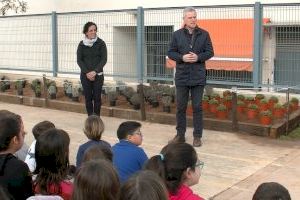 L'Ajuntament de L´Eliana col·labora en el projecte “Patis vius” del CEIP Virgen del Carmen