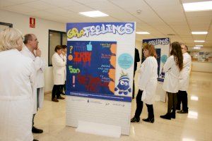 El Peset acoge una exposición de grafitis realizada por adolescentes con diabetes tipo 1