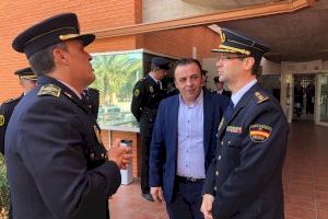 La Policía Nacional de Elche celebra con un acto en la Comisaría el 196 aniversario de la creación del Cuerpo