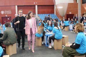 Así ha sido la visita de la Reina Letizia a Valencia