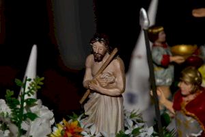 Los pasos de la Semana Santa de Burriana, en miniatura