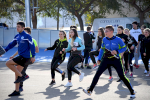 La selección española de patinaje de velocidad se prepara en Paiporta