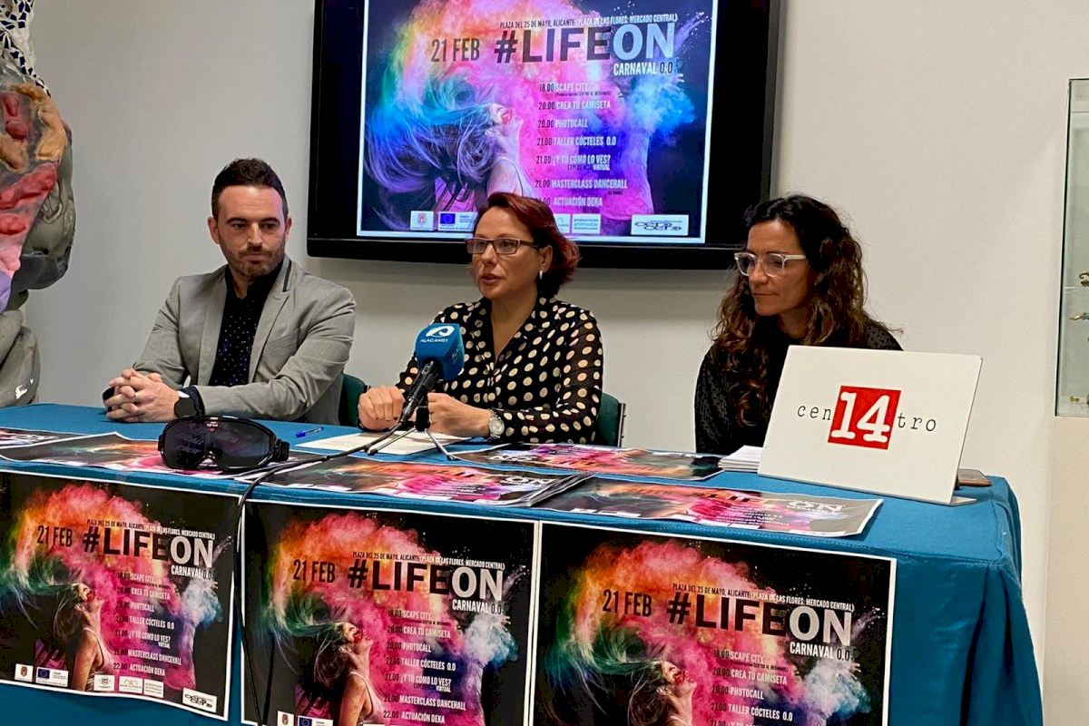 María Conejero presenta #LifeOn Carnaval 0.0 que promueve el ocio alternativo para los jóvenes