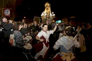 La imagen peregrina de la Virgen de los Desamparados visita por primera vez la localidad de Foios