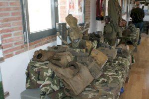 El Centre d´Interpretació de la Línia XYZ d´Almenara acull una mostra d´estris de soldats de la Guerra Civil