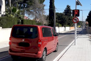 L'Eliana instala radares en los puntos clave de la localidad