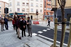 El Ayuntamiento finaliza las obras de reurbanización y mejora de la accesibilidad en la calle Poeta Zorrilla