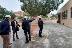 Las obras del nuevo comedor del colegio público Jaime Balmes de Elche finalizarán en la primera quincena de marzo