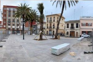 Així és la nova plaça del Rosari del barri Cabanyal-Canyamelar