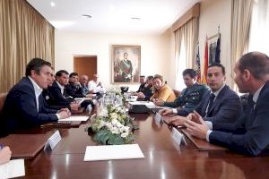 Reunión de coordinación de seguridad con motivo de las fiestas de Carnaval 2020