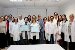 El servicio de reumatología del Peset, primer servicio español con certificación por su atención a personas con artritis psoriásica