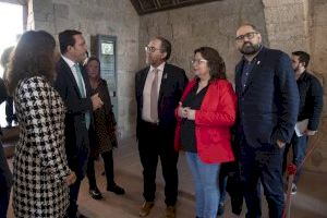 José Martí destaca que el Castillo de Peñíscola será accesible cuando en 2021 finalicen las obras de rehabilitación