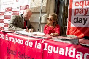 Toni Gaspar se suma a la campanya per la igualtat salarial entre homes i dones
