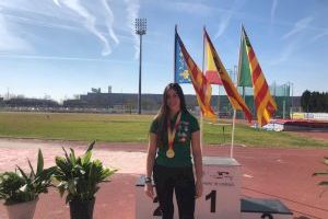 La oropesina Ainhoa Gimeno Calzadilla, campeona de España de lanzamiento de martillo