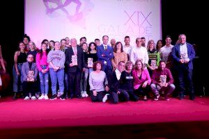 Sagunto reconoce a deportistas del municipio en la XIX Gala del Deporte