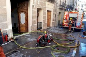 Muere una anciana en un incendio en Bocairent