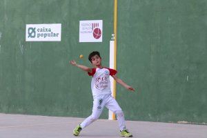 Náquera, Palma de Gandia y Tavernes Blanques cierran la 1ª Fase de los JECV de Frontón Individual