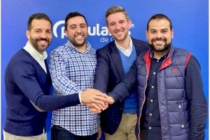 Salva Climent da paso a un nuevo equipo al frente de Nuevas Generaciones de Gandia