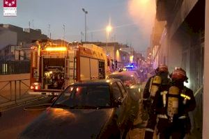 Incendio en una vivienda de Vila-real