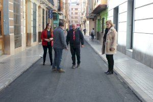Finalitzades les primeres obres als carrers de Burriana