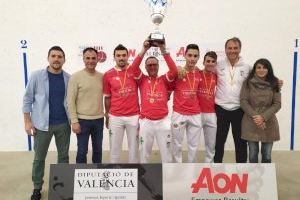 El Club Pilotari Onda guanya la final del Campionat Autonòmic d’Escala i Corda de segona categoria i puja a primera