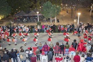 Almussafes, preparada per a la Cavalcada Fallera d'aquest dissabte 7 de març