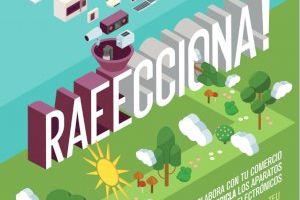 Burriana se suma a la nova edició de la campanya ‘RAEECCIONA’ de reciclatge d'aparells elèctrics i electrònics