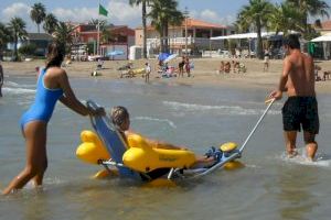 Xilxes solicita una subvención para cubrir la contratación de monitores para la playa accesible