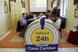 1 de cada 4 usuarios de Casa Caridad son valencianos