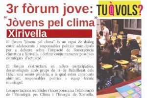 Xirivella acoge el 3er Foro Joven: TUQVOLS? ‘Jòvens por el Clima’ con más de 100 alumnas y alumnos participantes