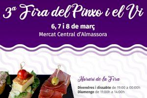 El Mercat Central d’Almassora inaugura hui la III Fira del Pinxo i el Vi