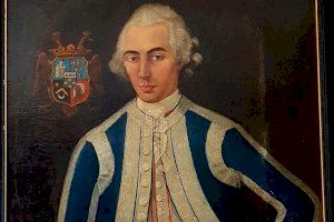 La Pobla Llarga aconsegueix un retrat per a la seua col·lecció museística de D.Juan Bautista Esplugues Palavicino i Vergadá, senyor de la Pobla Llarga.