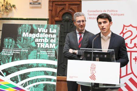 Castelló fomenta el transport públic durant les festes i llança el primer ‘Abonament Magdalena’