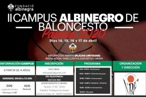 El Nou Bàsquet Femení de Castelló organiza el segundo Campus de Baloncesto en Pascua para que los más jóvenes disfruten de las vacaciones con el equipo albinegro