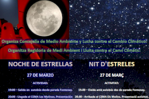 Inscriu-te a la “Nit d'estreles” al CEMA Els Molins