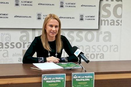 Almassora amplia el servei del ‘Bus de la marxa’ per a les festes de la Magdalena