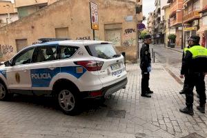 La Policía Local actúa conjuntamente con la Guardia Civil y la unidad adscrita de Policía Nacional en San Vicente