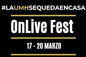 Cantautores, bandas y DJ’s ofrecen conciertos por streaming en el ‘OnLive Fest’ de la UMH