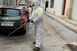 Comencen les labors de desinfecció a Sant Jordi