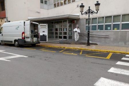Actuacions de desinfecció en Sedaví